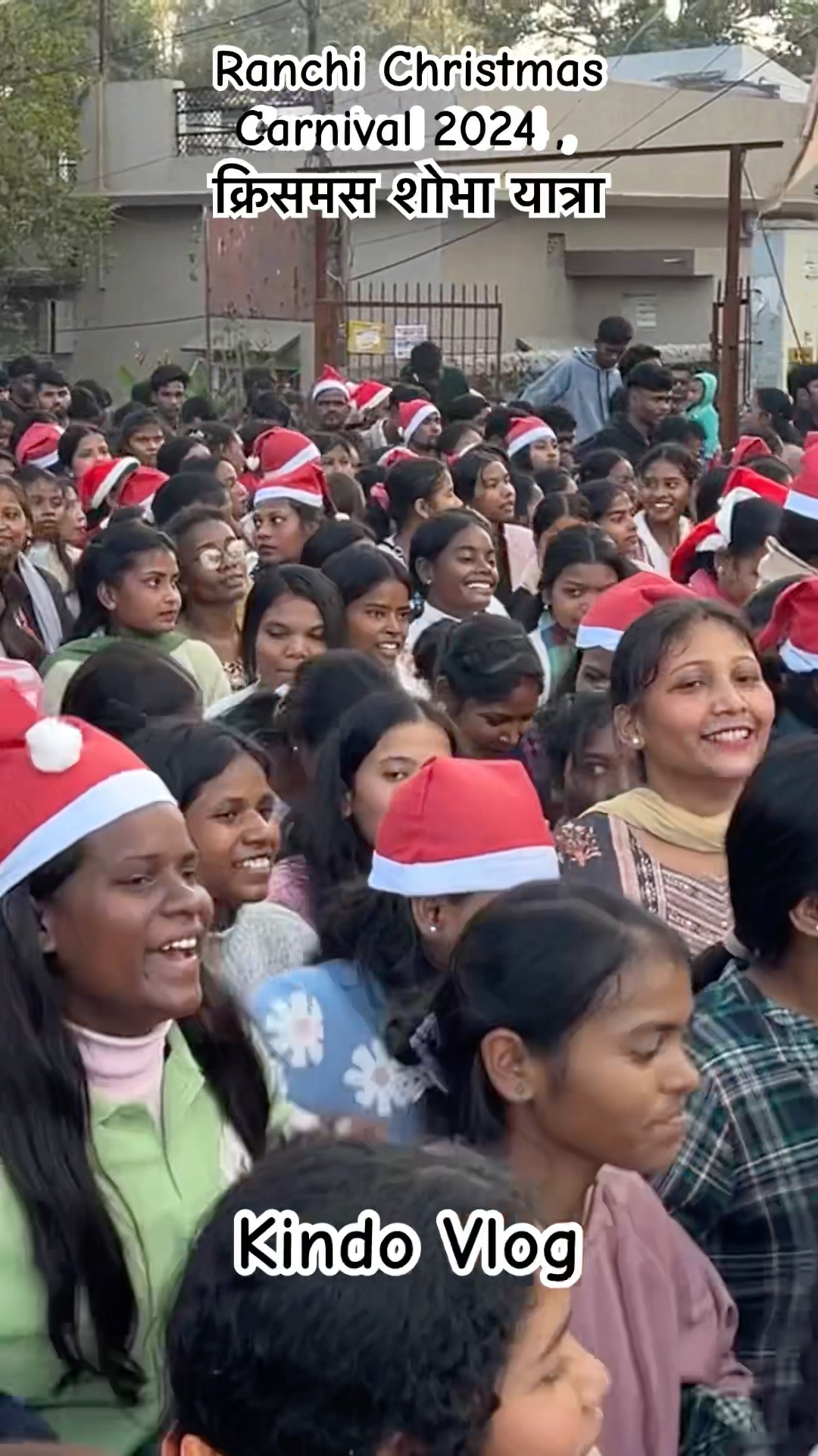 Ranchi Christmas Carnival 2024 , क्रिसमस शोभा यात्रा/video142